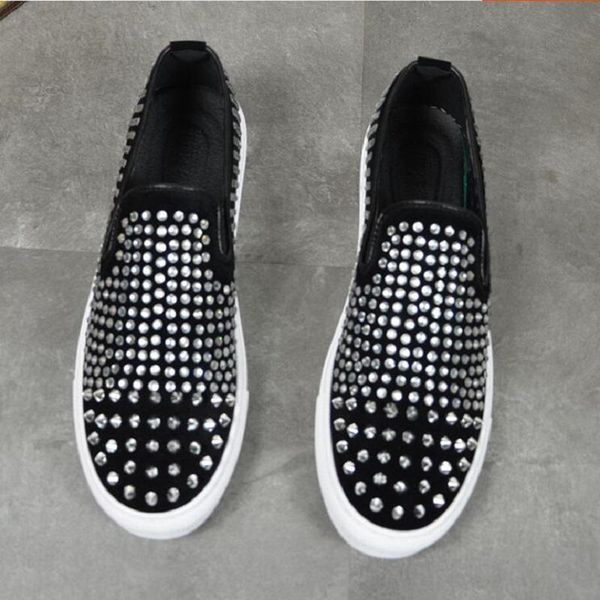 dress shoes luxury flat rivets leather fashion men loafer party smoking slipper casual shoe 2na2, Black
dress shoes luxury flat rivets leather fashion men loafer party smoking slipper casual shoe 2na2, Black