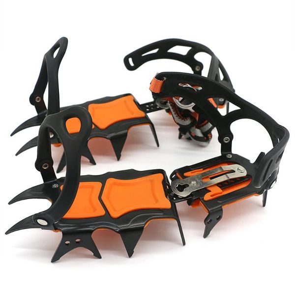 teeth anti-skid crampons manganese steel climbing gear snow ice shoe grippers crampon traction device mountaineering cords, slings and webbi
teeth anti-skid crampons manganese steel climbing gear snow ice shoe grippers crampon traction device mountaineering cords, slings and webbi