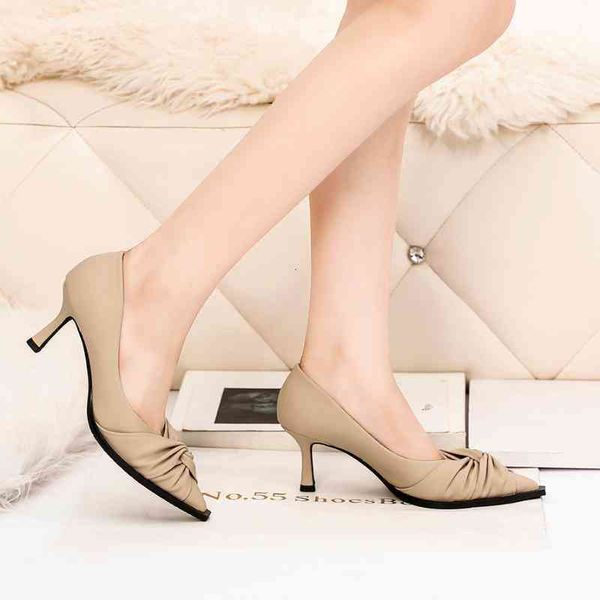 comfortable dress shoes women high heels pleated office ladies pumps shallow 6.5cm high-heeled woman elegant fashion, Black
comfortable dress shoes women high heels pleated office ladies pumps shallow 6.5cm high-heeled woman elegant fashion, Black