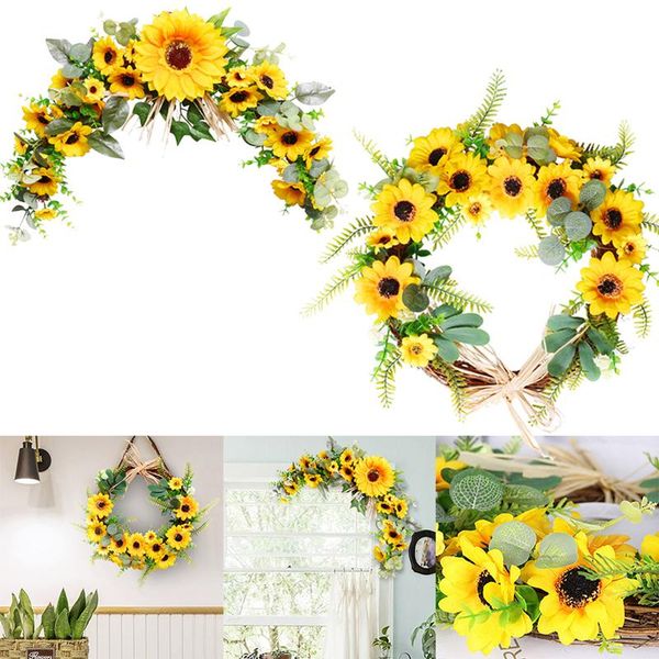 decorative flowers & wreaths artificial sunflower wreath yellow door decoration decor for thanksgiving, harvest day, wedding
decorative flowers & wreaths artificial sunflower wreath yellow door decoration decor for thanksgiving, harvest day, wedding