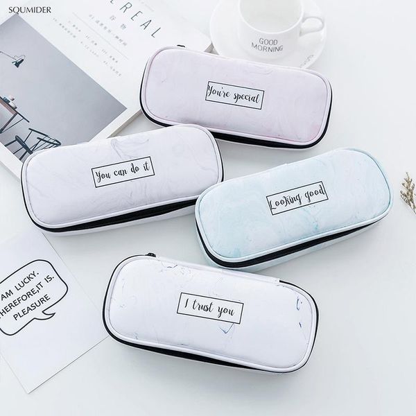 pencil bags pu waterproof multifunctional case student simple large-capacity stationery box black and white zipper storage
pencil bags pu waterproof multifunctional case student simple large-capacity stationery box black and white zipper storage