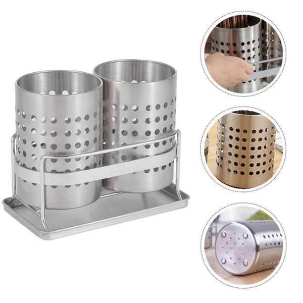 set stainless steel utensil holders chopstick organizers (steel color) chopsticks
set stainless steel utensil holders chopstick organizers (steel color) chopsticks