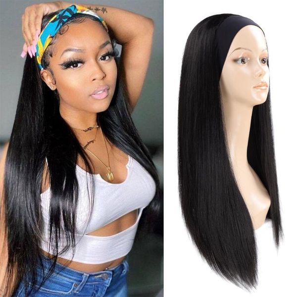 synthetic wigs beauty on line long black straight ice headband wig for women 28inch70cm with attached daily use
synthetic wigs beauty on line long black straight ice headband wig for women 28inch70cm with attached daily use