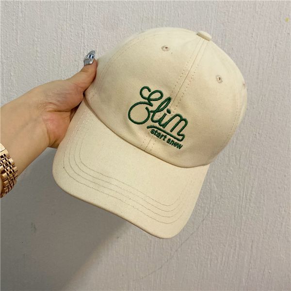 solid color english alphabet embroidered street style summer thin minority baseball cap, Yellow
solid color english alphabet embroidered street style summer thin minority baseball cap, Yellow