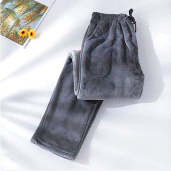 men's pants pajama men and women large size coral velvet trousers autumn winter flannel home warm thick loose, Black
men's pants pajama men and women large size coral velvet trousers autumn winter flannel home warm thick loose, Black