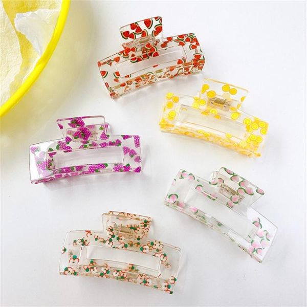 hair clips korean acrylic fruit series elegant barrette headwear for women girls accessories
hair clips korean acrylic fruit series elegant barrette headwear for women girls accessories