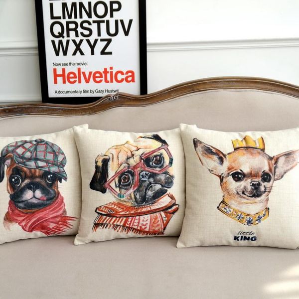 cushion/decorative pillow lovely puppy printed cushion decorative pillows paiting dog art pillowcase home decor sofa throw 45*45cm almofada
cushion/decorative pillow lovely puppy printed cushion decorative pillows paiting dog art pillowcase home decor sofa throw 45*45cm almofada