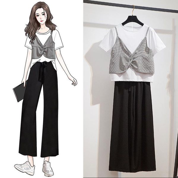 women's shorts ichoix style korean pants beautiful ensemble girl summer 2 piece elegant clothes t-shirts and define 2 women's cqzp, White;black
women's shorts ichoix style korean pants beautiful ensemble girl summer 2 piece elegant clothes t-shirts and define 2 women's cqzp, White;black