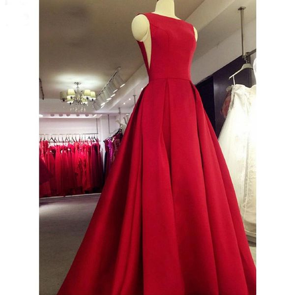 party dresses noble arabic women prom sleeveless a-line red satin open back long formal dress elegant backless vestido de festa, White;black
party dresses noble arabic women prom sleeveless a-line red satin open back long formal dress elegant backless vestido de festa, White;black