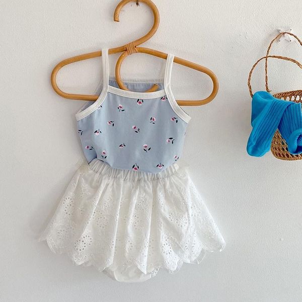 summer toddler baby girls clothing suit suspender print vest+lace skirt fashion cute infant clothes set sets, White
summer toddler baby girls clothing suit suspender print vest+lace skirt fashion cute infant clothes set sets, White