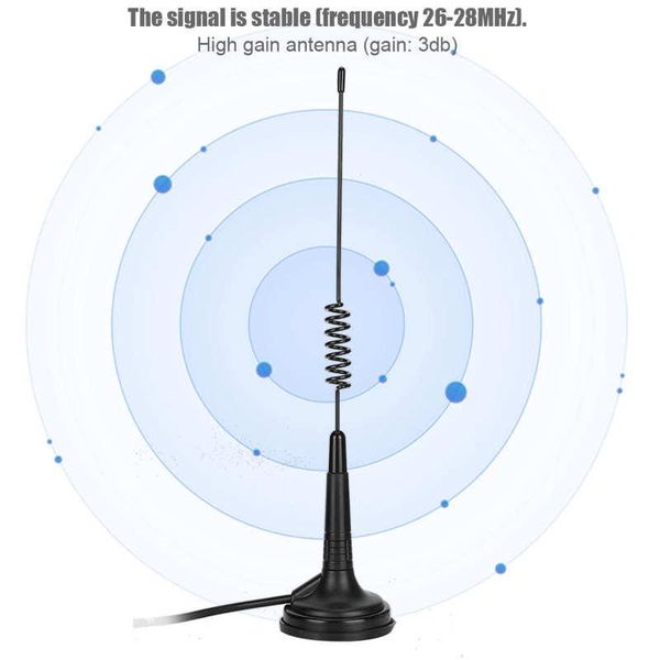 mag-1345 broadcasting station sw car vehicle mounted antenna equipment accessory abs + metal as anti-lost alarm
mag-1345 broadcasting station sw car vehicle mounted antenna equipment accessory abs + metal as anti-lost alarm