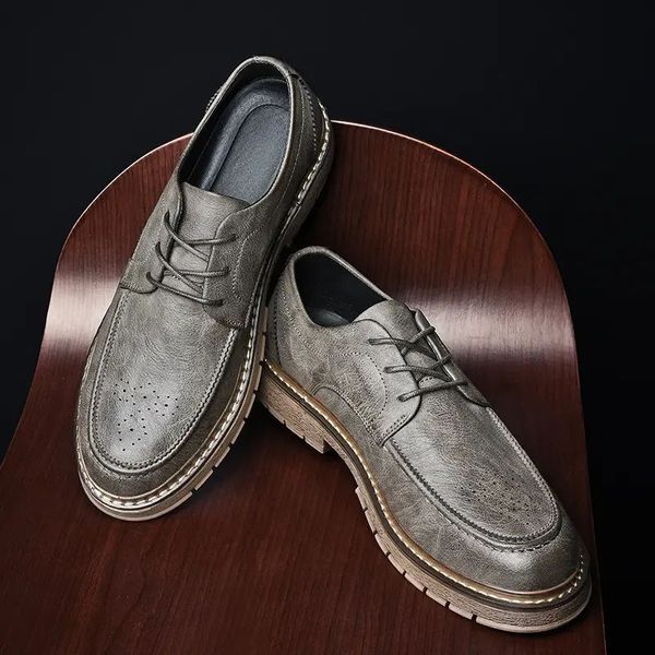 dress shoes masculino moda pu confortável diário rendas sapatos casuais de negócios retro grosso solado quatro estações masculino g6xo, Black
dress shoes masculino moda pu confortável diário rendas sapatos casuais de negócios retro grosso solado quatro estações masculino g6xo, Black