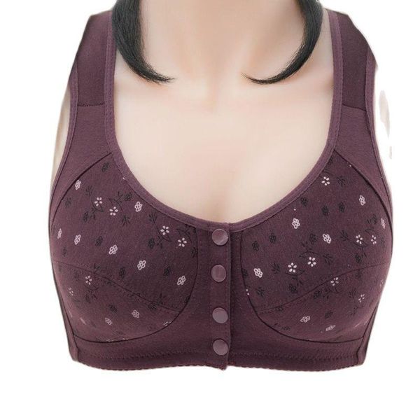 bras women front button bra with 4pcs buttons plus size unlined thin bralette wireless lingerie underwear 95120b, Red;black
bras women front button bra with 4pcs buttons plus size unlined thin bralette wireless lingerie underwear 95120b, Red;black