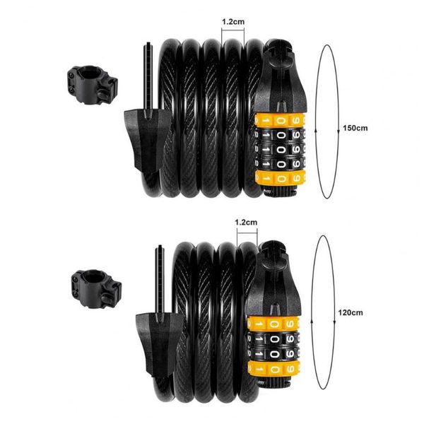 bike locks padlock for mountain road anti-theft lock adjustable portable waterproof with 5-digit password 1.3/1.5m
bike locks padlock for mountain road anti-theft lock adjustable portable waterproof with 5-digit password 1.3/1.5m