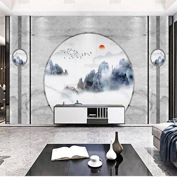wallpapers chinese style round landscape stone wallpaper mural supporting the tv living room background wall
wallpapers chinese style round landscape stone wallpaper mural supporting the tv living room background wall
