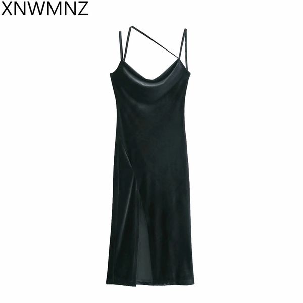 xnemnz woman velvet dress women nightclub dress women's dresses for year l asymmetric straps side slit midi kimono 210520, Black;gray
xnemnz woman velvet dress women nightclub dress women's dresses for year l asymmetric straps side slit midi kimono 210520, Black;gray
