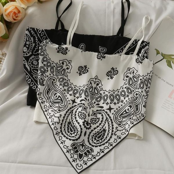 women's tanks & camis fashion women summer clothing knitted camisole flower print 2021 short design female tank camisoles, White
women's tanks & camis fashion women summer clothing knitted camisole flower print 2021 short design female tank camisoles, White