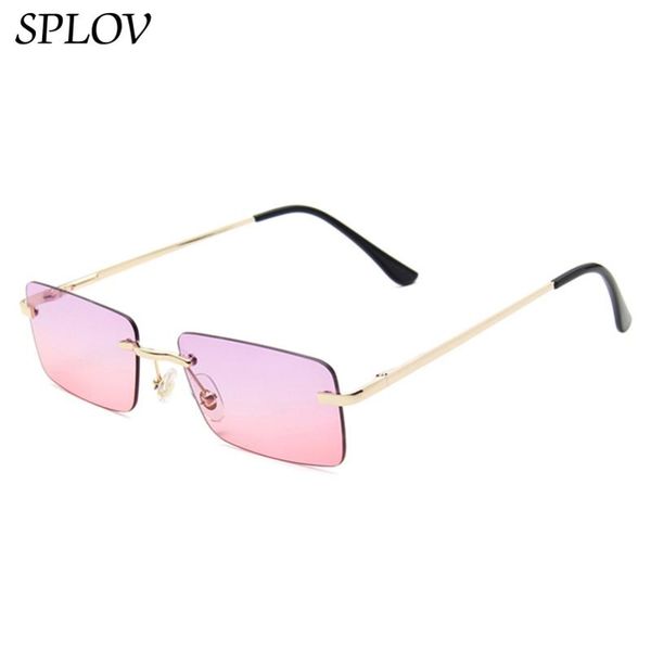 sunglasses 2021 luxury small rimless men women rectangle vintage brand designer summer trendy shades brown retro, White;black
sunglasses 2021 luxury small rimless men women rectangle vintage brand designer summer trendy shades brown retro, White;black