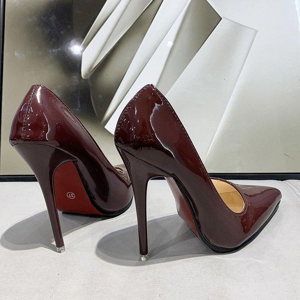 large size 33-43 2021 women summer red pumps 12cm sky heels elegant shoes for woman mature female brand shallow sandals dress, Black
large size 33-43 2021 women summer red pumps 12cm sky heels elegant shoes for woman mature female brand shallow sandals dress, Black