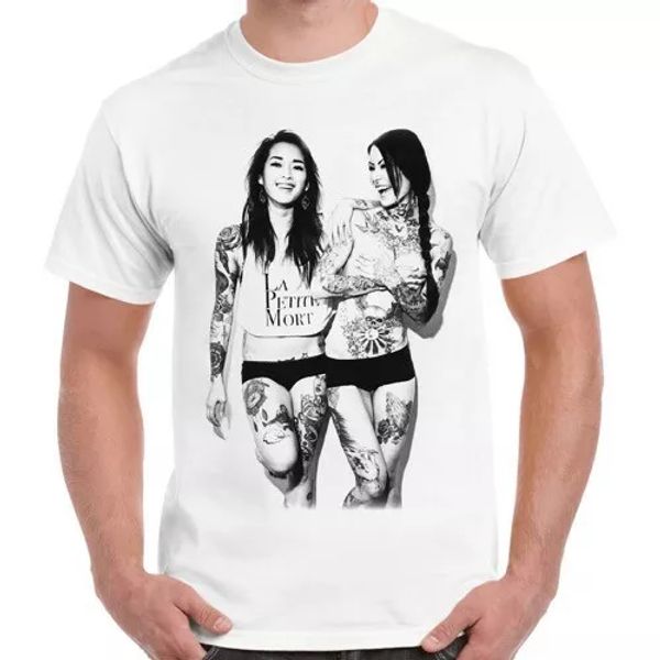 tattoo girls laugh funny cool men women t shirt 2861, White;black
tattoo girls laugh funny cool men women t shirt 2861, White;black