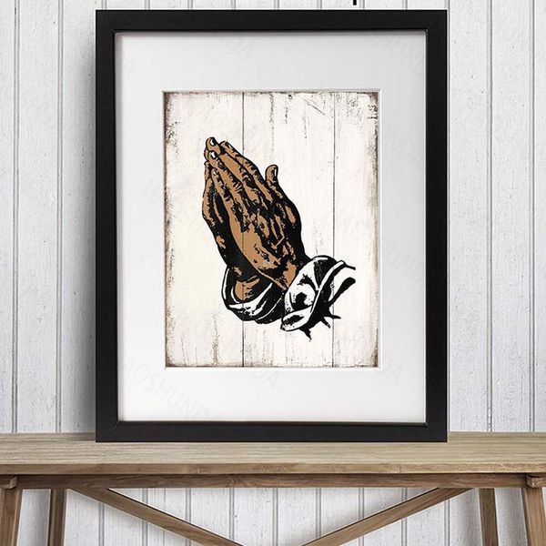 paintings religious christian black, african american hands in prayer - wall art home decor for church unique gift pastor print
paintings religious christian black, african american hands in prayer - wall art home decor for church unique gift pastor print