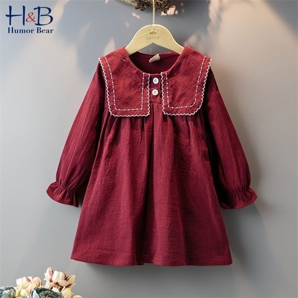 girl's dresses humor bear fall new spring autumn girls big collar long sleeves princess party dress children clothing 0924, Red;yellow
girl's dresses humor bear fall new spring autumn girls big collar long sleeves princess party dress children clothing 0924, Red;yellow