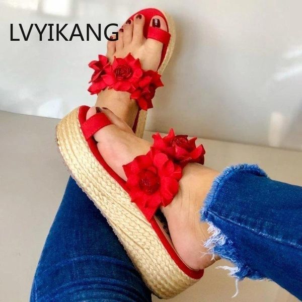 dress shoes women casual daily flower slip on platform sandals 2021 summer cute ladies beach flat drop female snadals, Black
dress shoes women casual daily flower slip on platform sandals 2021 summer cute ladies beach flat drop female snadals, Black