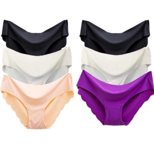women's panties 3pcs set summer ice silk women seamless underwear briefs underpants lingerie g string hipster intimates, Black;pink
women's panties 3pcs set summer ice silk women seamless underwear briefs underpants lingerie g string hipster intimates, Black;pink