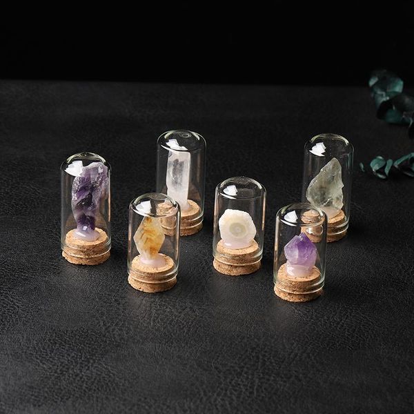 natural crystal glass wishing bottle healing stone magic wand lucky message home decor birthday gift decorative objects & figurines
natural crystal glass wishing bottle healing stone magic wand lucky message home decor birthday gift decorative objects & figurines