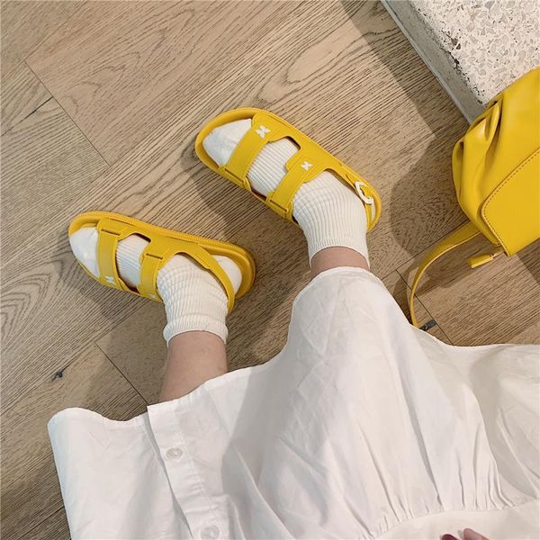 sandals women's all-match ins outdoor platform soft bottom solid color 2021 summer fashion beach sandal woman shoes, Black
sandals women's all-match ins outdoor platform soft bottom solid color 2021 summer fashion beach sandal woman shoes, Black