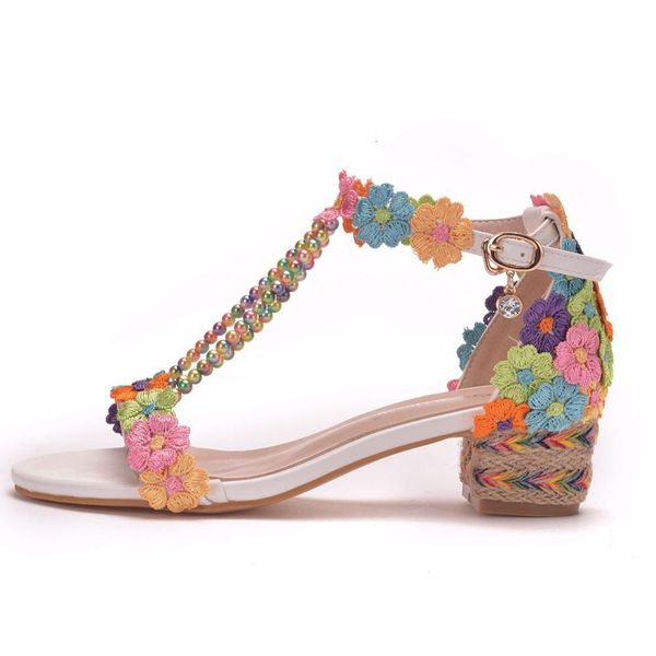 sandals women wedding shoes sandals white lace flowers tassel bridal fine wee high heels open toe summer platform pumps, Black
sandals women wedding shoes sandals white lace flowers tassel bridal fine wee high heels open toe summer platform pumps, Black