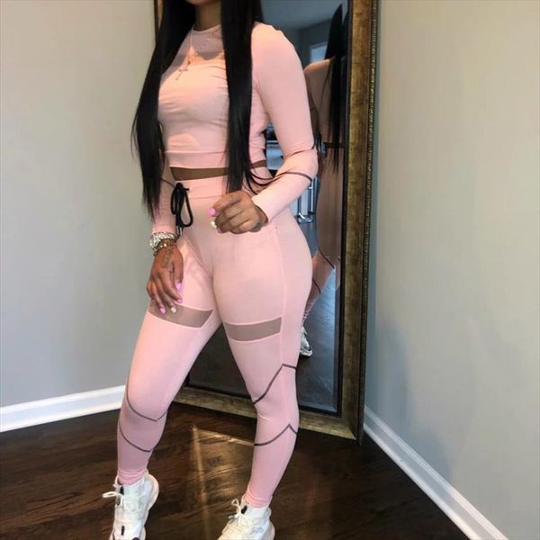autumn winter set womens tracksuits o neck full sleeve crop long pants suits mesh two piece sporty outfits, Gray
autumn winter set womens tracksuits o neck full sleeve crop long pants suits mesh two piece sporty outfits, Gray