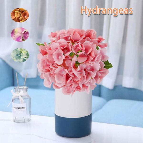 decorative flowers & wreaths 1pcs 48cm artificial silk bunch simulated hydrangea diy wedding bride bouquet birthday party home decor beautif
decorative flowers & wreaths 1pcs 48cm artificial silk bunch simulated hydrangea diy wedding bride bouquet birthday party home decor beautif
