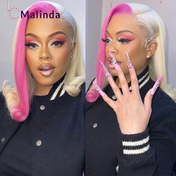 lace wigs 613 human hair wig colored short bob for black women purple wave transparent preplucked and bleached knots, Black;brown
lace wigs 613 human hair wig colored short bob for black women purple wave transparent preplucked and bleached knots, Black;brown