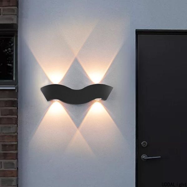 waterproof wall lamp inside courtyard balcony up down light outdoor lamps