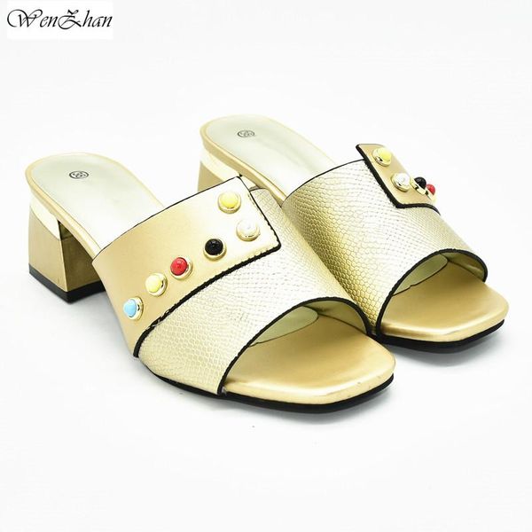 sandals gold nigerian women party shoes elegant ladies with heels 6.5cm designer luxury style 38-43 wenzhan d201-5, Black
sandals gold nigerian women party shoes elegant ladies with heels 6.5cm designer luxury style 38-43 wenzhan d201-5, Black