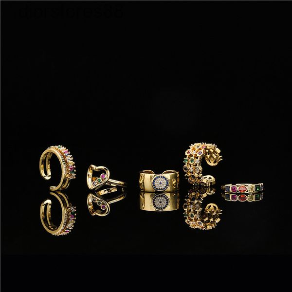 ring australian bronze micro inlaid zircon jewelry real gold electroplating geometric opening, Silver
ring australian bronze micro inlaid zircon jewelry real gold electroplating geometric opening, Silver
