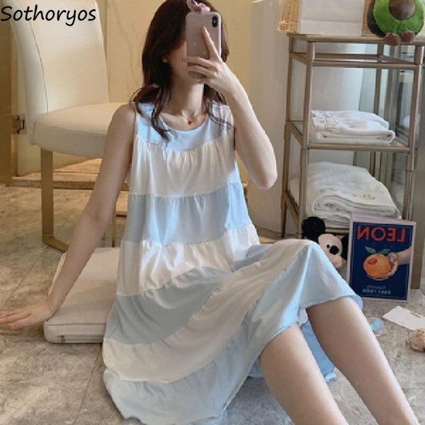 women's sleepwear nightgowns women summer thin cotton sleeveless sleep-shirts fashion simple leisure comfortable lovely girls loose nig, Black;red
women's sleepwear nightgowns women summer thin cotton sleeveless sleep-shirts fashion simple leisure comfortable lovely girls loose nig, Black;red