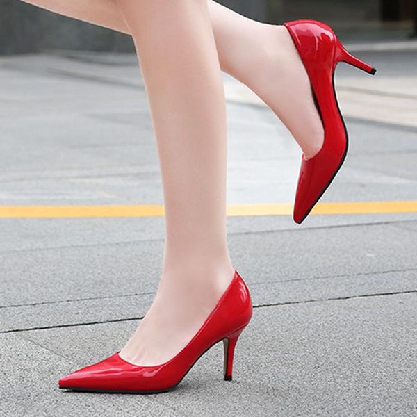 dress shoes women large size 35-46 high heel pumps fresh 7.5cm pointed toe stiletto daily design pattern, Black
dress shoes women large size 35-46 high heel pumps fresh 7.5cm pointed toe stiletto daily design pattern, Black