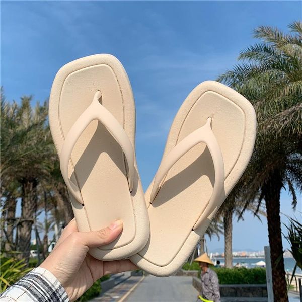 slippers simple solid color flip-flops korean fashion leisure home women summer bathroom bath non-slip clip women's shoes, Black
slippers simple solid color flip-flops korean fashion leisure home women summer bathroom bath non-slip clip women's shoes, Black