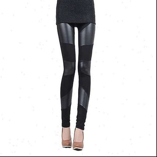 autumn womens capris winter high waist faux leather pants leggings warmer skinny bodysuit, Black;white
autumn womens capris winter high waist faux leather pants leggings warmer skinny bodysuit, Black;white