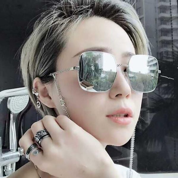 sunglasses oversized square women designer frame gradient sun glasses female feminino zonnebril dames, White;black
sunglasses oversized square women designer frame gradient sun glasses female feminino zonnebril dames, White;black