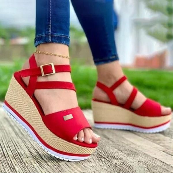 dress shoes lapolaka high heel wedges with platform 2021 summer comfortable concise bridal wedding woman sandals big size 43, Black
dress shoes lapolaka high heel wedges with platform 2021 summer comfortable concise bridal wedding woman sandals big size 43, Black
