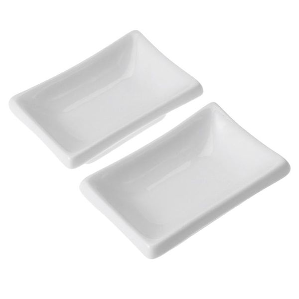 storage bottles & jars 2 pcs 3 inch pure white ceramic appetizer serving tray rectangular sauce dishes japanese-style snack for spice dish s
storage bottles & jars 2 pcs 3 inch pure white ceramic appetizer serving tray rectangular sauce dishes japanese-style snack for spice dish s