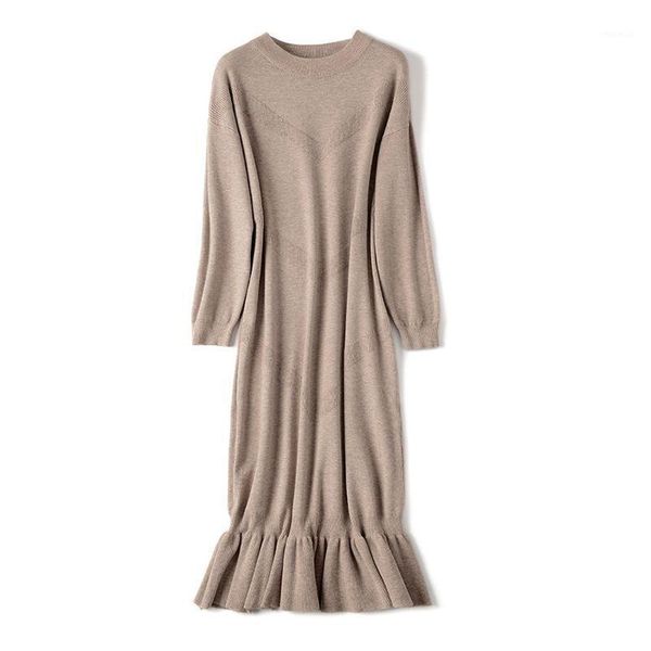 casual dresses bygouby fashion thikening women long straight dress autumn winter warm mermaid midi solid knitted pullover sweater, Black;gray
casual dresses bygouby fashion thikening women long straight dress autumn winter warm mermaid midi solid knitted pullover sweater, Black;gray