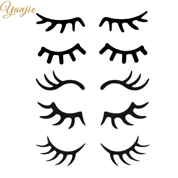 hair accessories 20pcs/lot 55mm black felt unicorn sleepy eyes eyelash for girls birthday party diy kids bow lzbr, Slivery;white
hair accessories 20pcs/lot 55mm black felt unicorn sleepy eyes eyelash for girls birthday party diy kids bow lzbr, Slivery;white