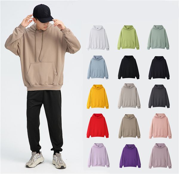 hoodies thickened men's hooded sweater fashion brand pure color terry hoodie loose shoulder, Black
hoodies thickened men's hooded sweater fashion brand pure color terry hoodie loose shoulder, Black