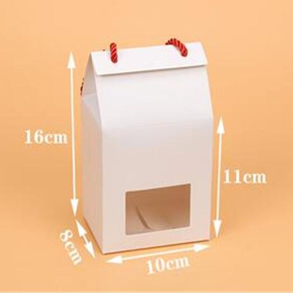 gift wrap 10pcs kraft paper cake box with rope small boxes clear window cupcake/cookie packaging carton
gift wrap 10pcs kraft paper cake box with rope small boxes clear window cupcake/cookie packaging carton