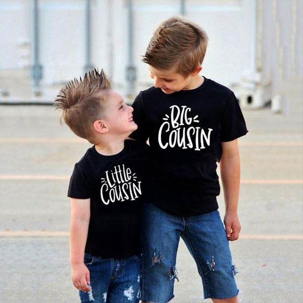 big little cousin print kids family matching siblings clothes fashion cousins t shirt casual children funny tees, Blue
big little cousin print kids family matching siblings clothes fashion cousins t shirt casual children funny tees, Blue