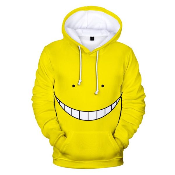 men's hoodies & sweatshirts trendy assassination classroom 3d print boys/girls casual sweatshirt adult/child korosensei pullovers, Black
men's hoodies & sweatshirts trendy assassination classroom 3d print boys/girls casual sweatshirt adult/child korosensei pullovers, Black